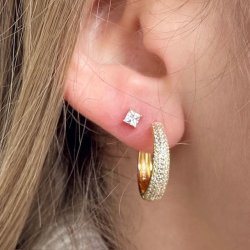 Hoops DARLING EMMA 20 mm Forgyldt Slv