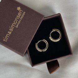 Hoops RUBIN forgyldt slv 