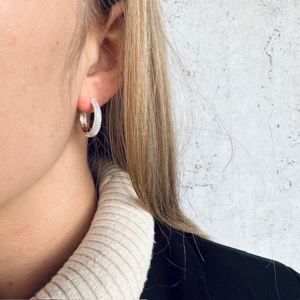 Hoops DARLING EMMA 20 mm Sterling Slv