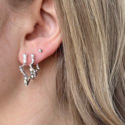 Hoops STELLA 25 mm Sterling slv
