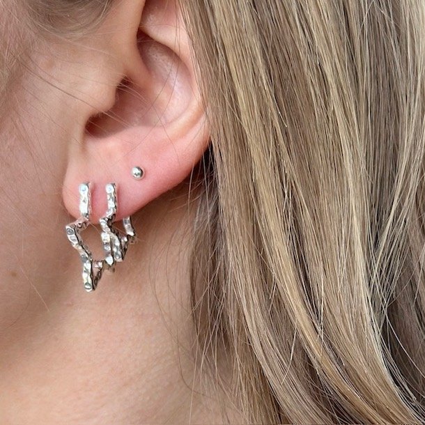 Hoops STELLA 25 mm Sterling slv