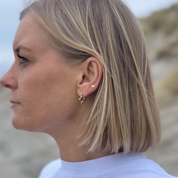 Hoops STELLA Forgyldt slv