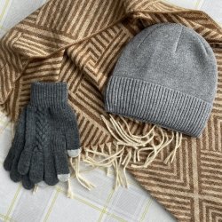 Beanie Hue Med Fleece For Viskose Miks