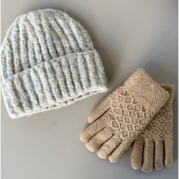 Handsker med plys for