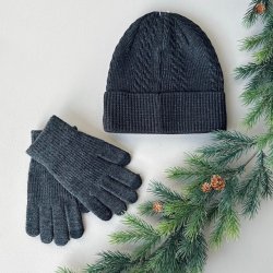 Beanie herre hue med fleece for viskose miks