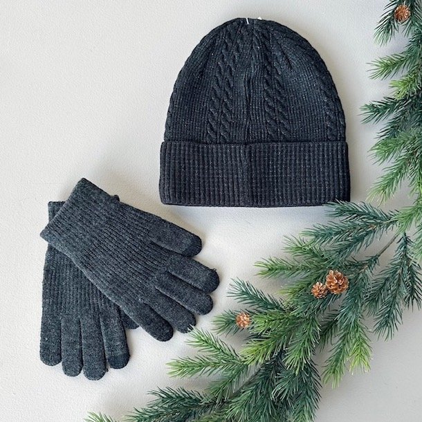 Beanie herre hue med fleece for viskose miks