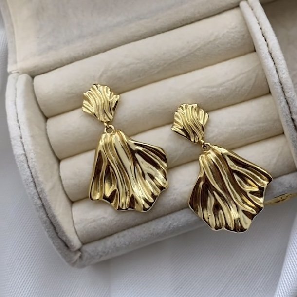 restikker HULDA Forgyldt slv