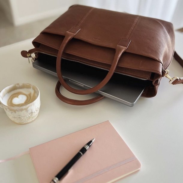 Karely Laptop taske skind