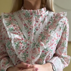 Skjorte bluse Emma - str S-L