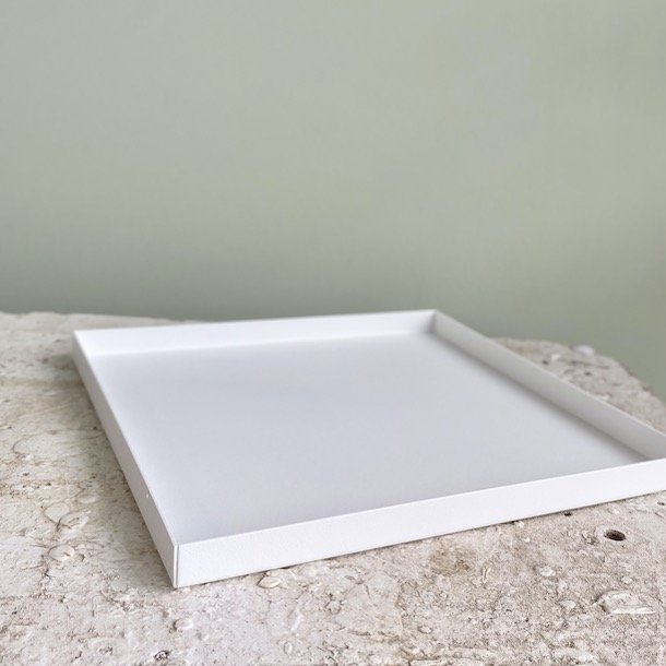 Metal bakke kvadrat 300x300x20mm