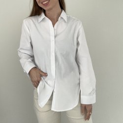 Skjorte Hailey i hvid Str. S-XL