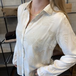 Skjorte Manja Polyester/Viskose mix