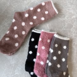 Sokker fluffy str 35-40