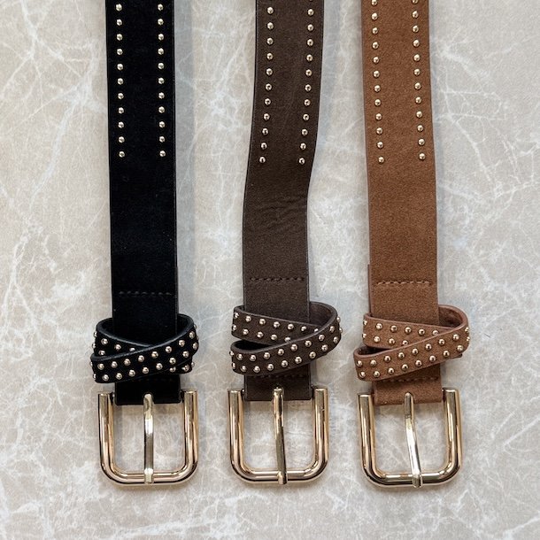 Blte med nitter Imiteret ruskind