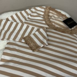 ISA stripe T-shirt LS 