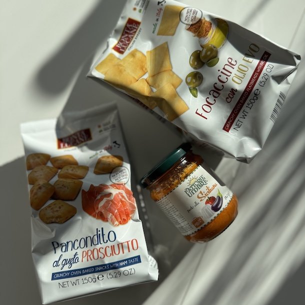 italienske tapas specialiteter - pakke med 3