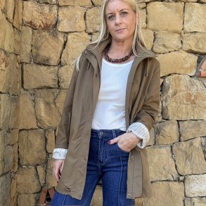 Jakke vand afvisende Stribet Foer S-XXL