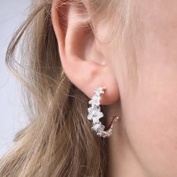 HOOPs JASMIN BIG 24 mm Sterling Slv