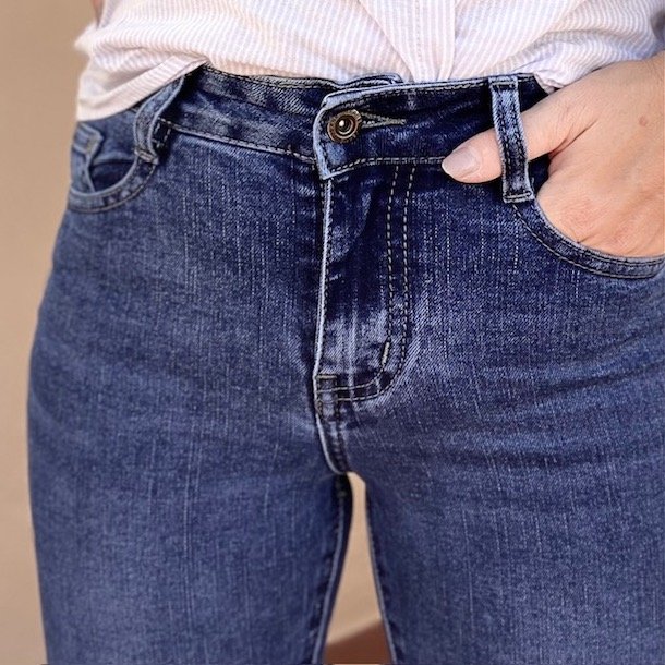 Slim fit jeans stretch medium denim str. XS-Xl