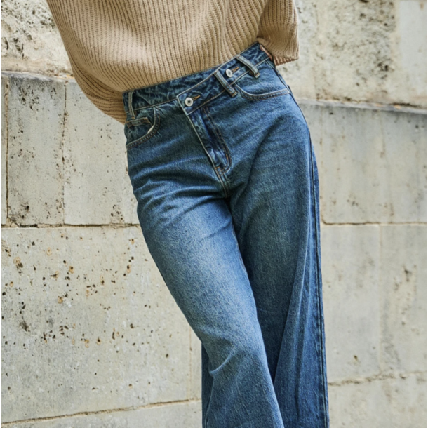 Jeans crossed buttoned Str. 34 - 42