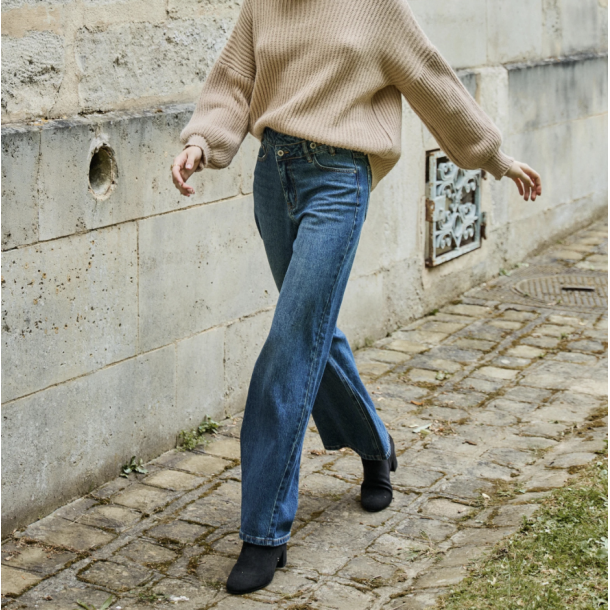 Jeans crossed buttoned Str. 34 - 42