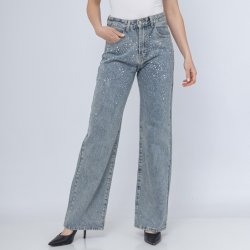 Mom jeans straight leg simili str xs-xl