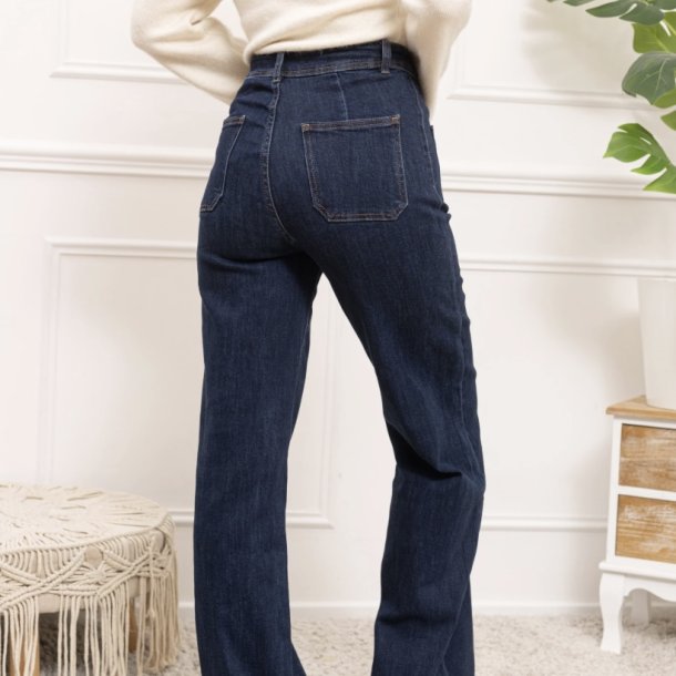 Jeans Palma med wide leg