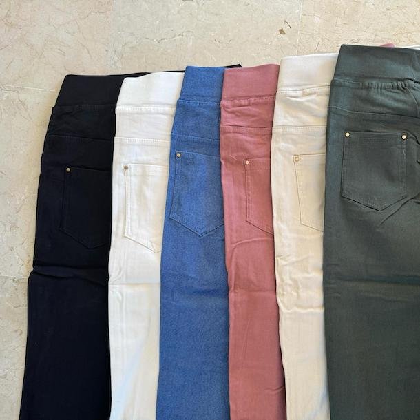 Jeggings struktur SS24 str S-XXL