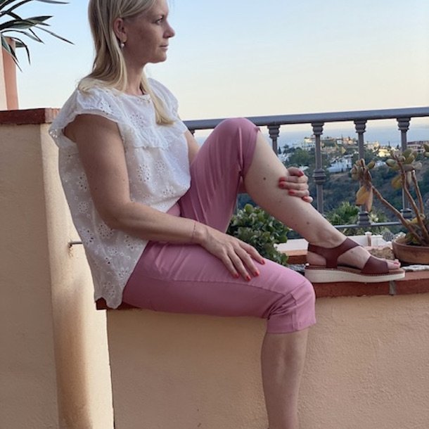 Jeggings 3/4 bomuld M-XXXL