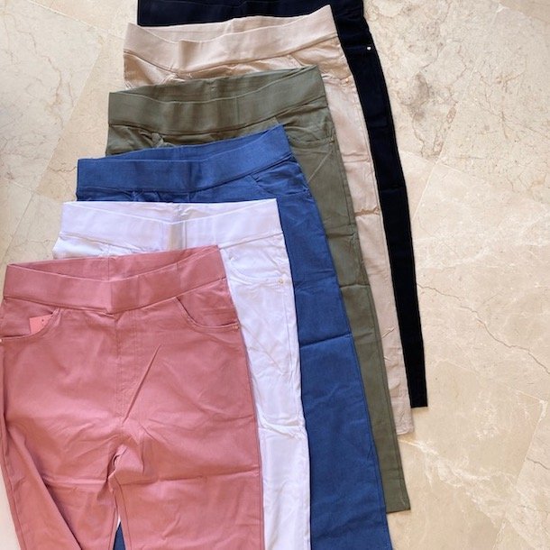 Jeggings 3/4 bomuld M-XXXL