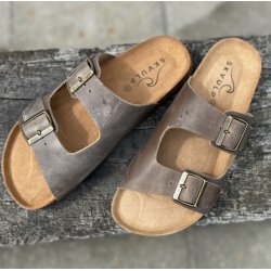 Skvulp herre sandal Dark brown str. 41-46