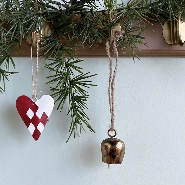 Klokke  metal Antik gold