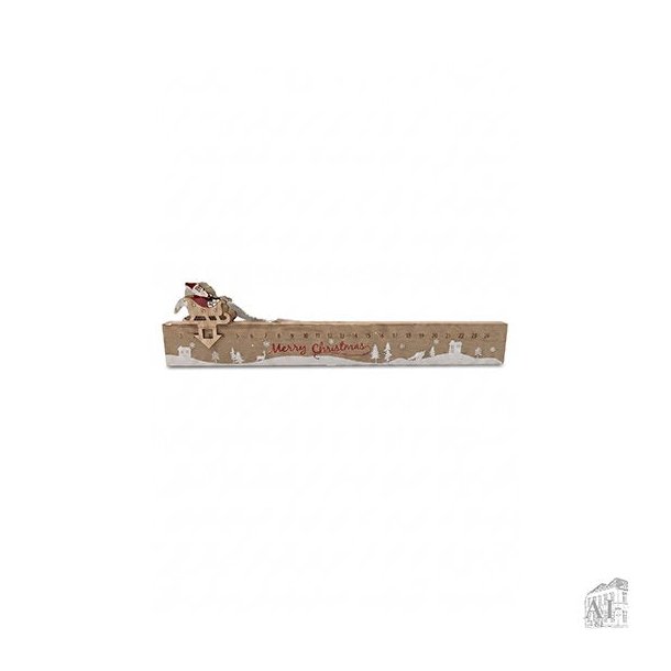 Julekalender i tr� � 40 cm