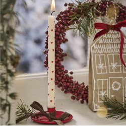 Kertelys jul stearin svanem�rket D 1,3 cm