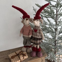 Jule mus dreng eller pige. H 59 cm