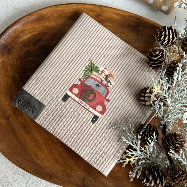 Servietter jul 3-lags 33 x 33 cm