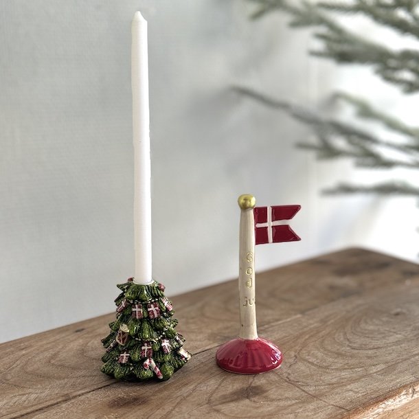Juletr til kertelys - 7x8 cm
