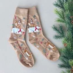 Jule sokker sjove jule motiver str 35-41