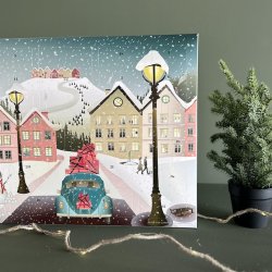 Let it snow julekalender omslag 24 lger (uden indlgsbakke)