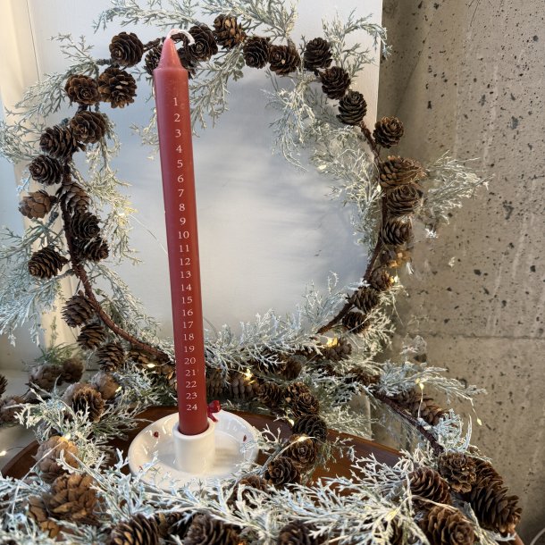 Kalenderlys 1-24 Paraffin