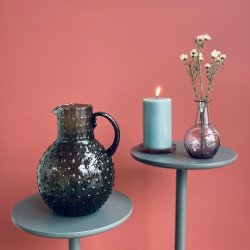 Kande med bobler glas