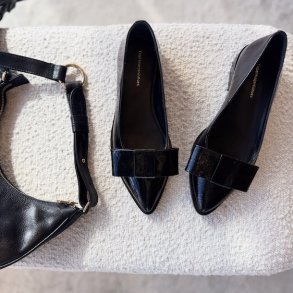 Ballerina KEEP DREAMING PATENT sort skind str. 36-41