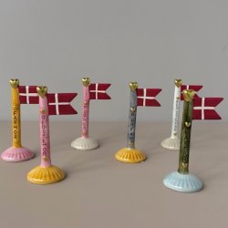 Flag lille bedsteforldre keramik