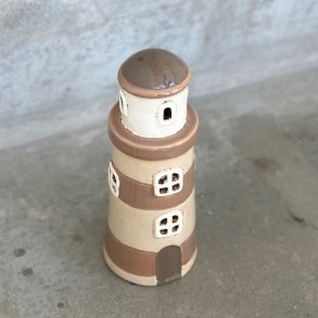 Fyrtrn til fyrfadslys Keramik