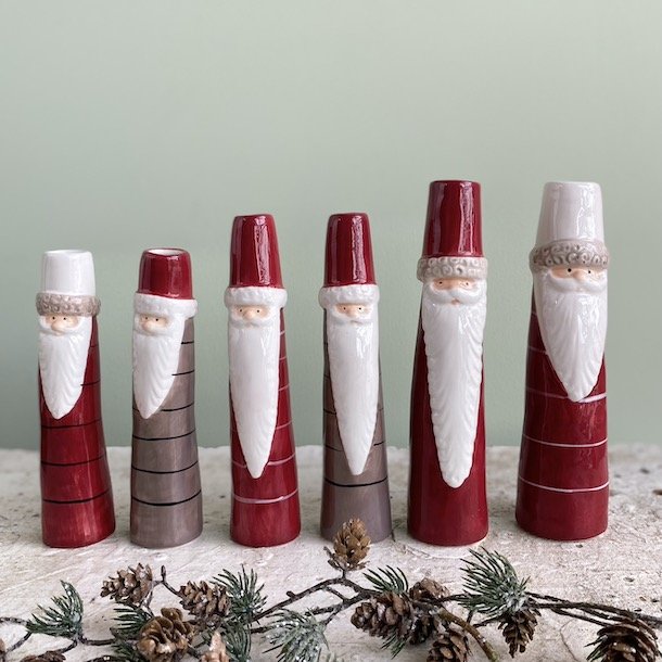 Vase julemand hj Keramik