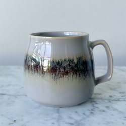 Buttet krus keramik 8,5 x 8 cm