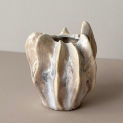 Birgitte vase H 15 cm keramik