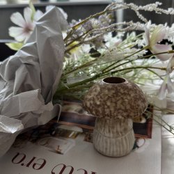 Stage t/kronelys Svamp keramik