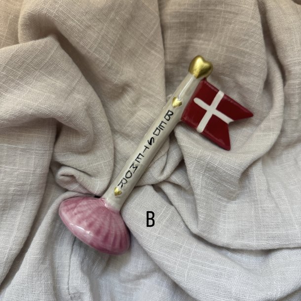 Flag lille bedstemor keramik