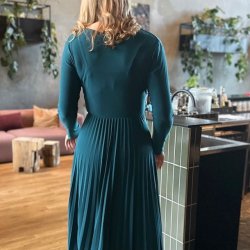 Plisseret Kjole str. S-L